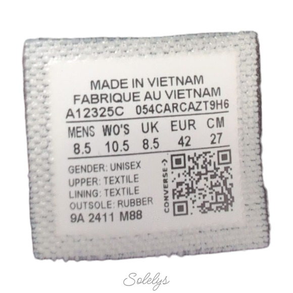 Converse CTAS XXHI Black Blue Knee High Canvas Sneaker Boot Womens 10.5 NEW - Picture 6 of 11